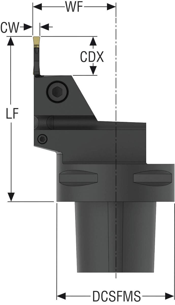 HÅLLARE C6-CFMR-45085-06JETI
