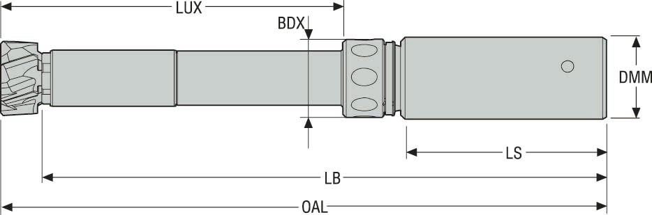 HÅLLARE PMX08T-FL-08200-20N1