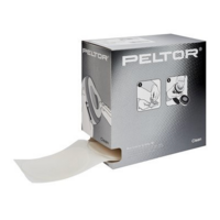 HYGIENRINGAR CLEAN 3M HY100A SVETTSKYDD 100par/rulle