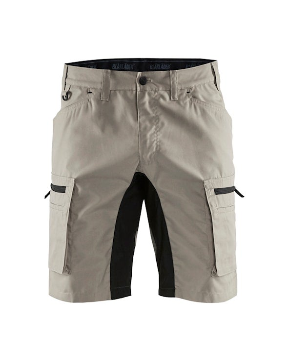 SHORTS 14491845 STONE/SVART 44