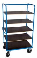 PLATTFORMSVAGN, 800X1200 1800 MM BLÅ