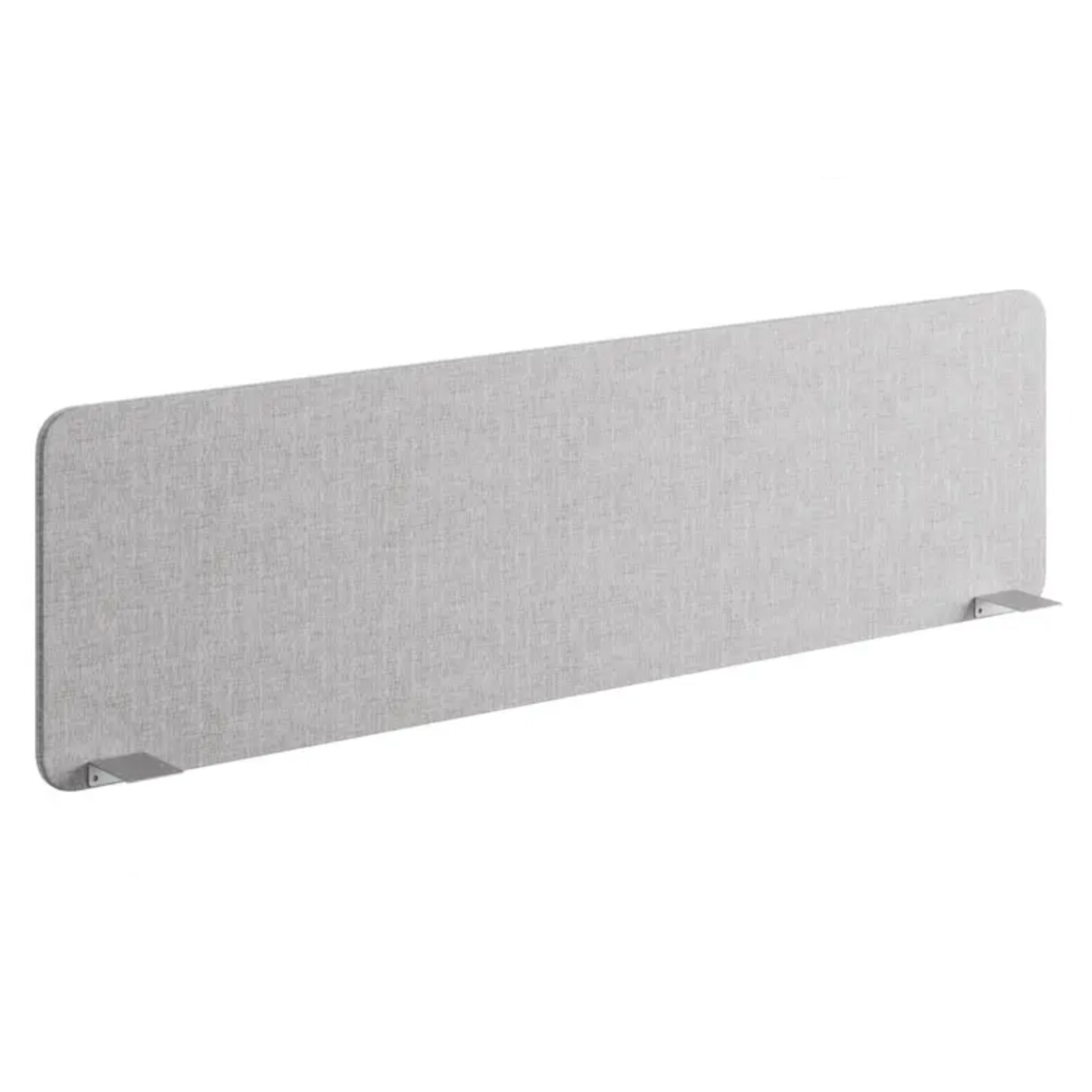 Silencio bordsskärm, basic, 180x51,5x2,2 cm, grå