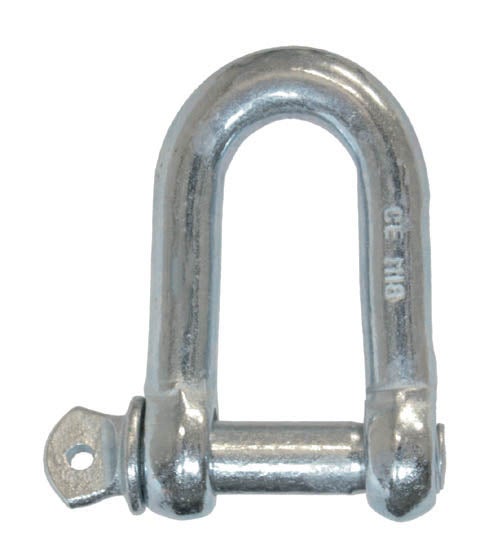 SCHACKEL 12 MM OKLASSAD FÖRZINKAD