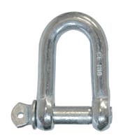 SCHACKEL 8MM OKLASSAD FÖRZINKAD