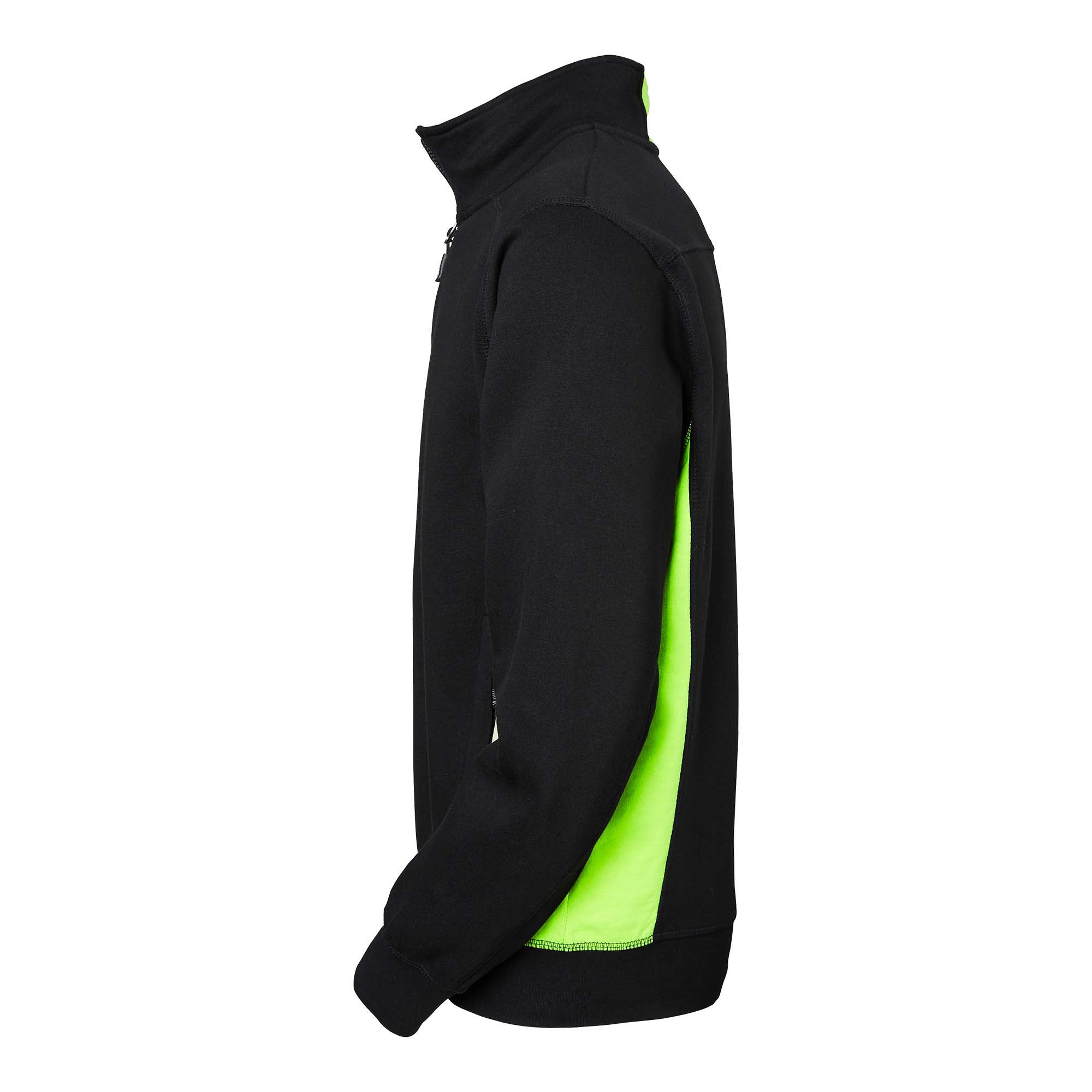 LINCOLN ZIP COLL SVAR/GUL XXXL