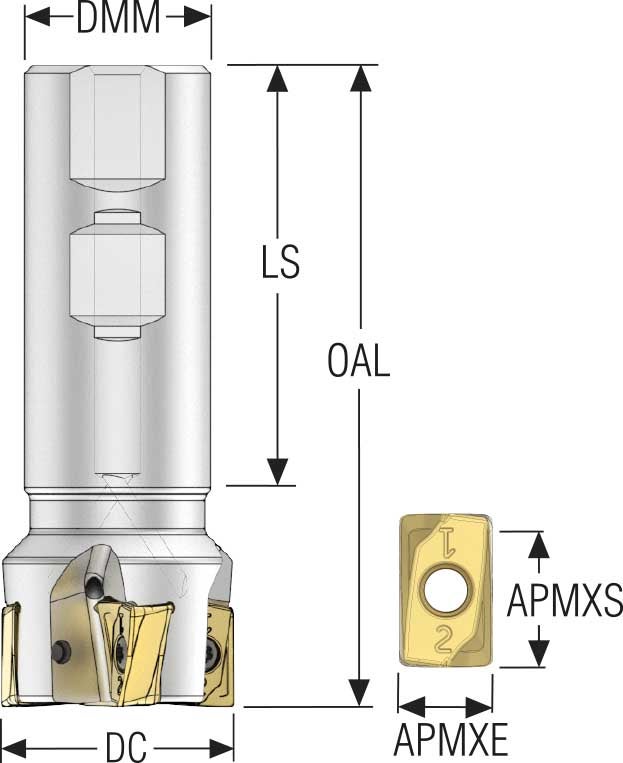 FRÄS R217.64-3240.3-ZO16-4A