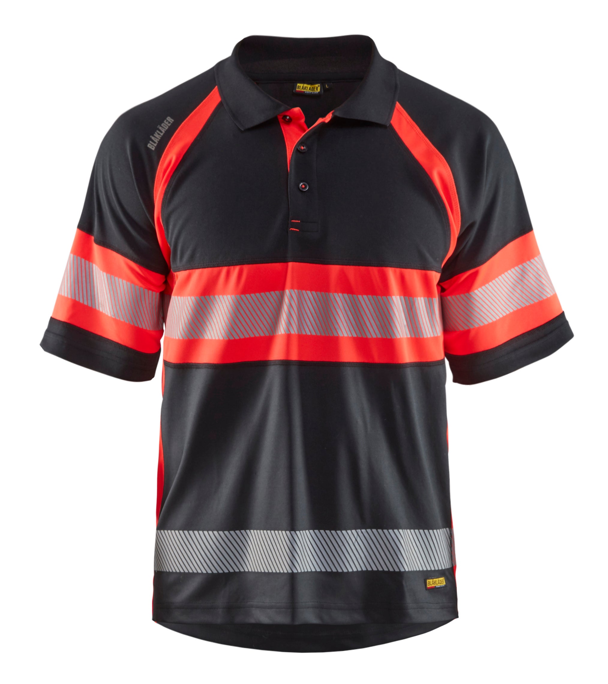 PIKÉTRÖJA 33381051 SVART/RÖ4XL