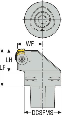 HÅLLARE C8-CER-55080-1-X