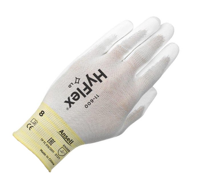 HANDSKE HYFLEX NYL/PU 9 GRÖN WORKSAFE 11-600