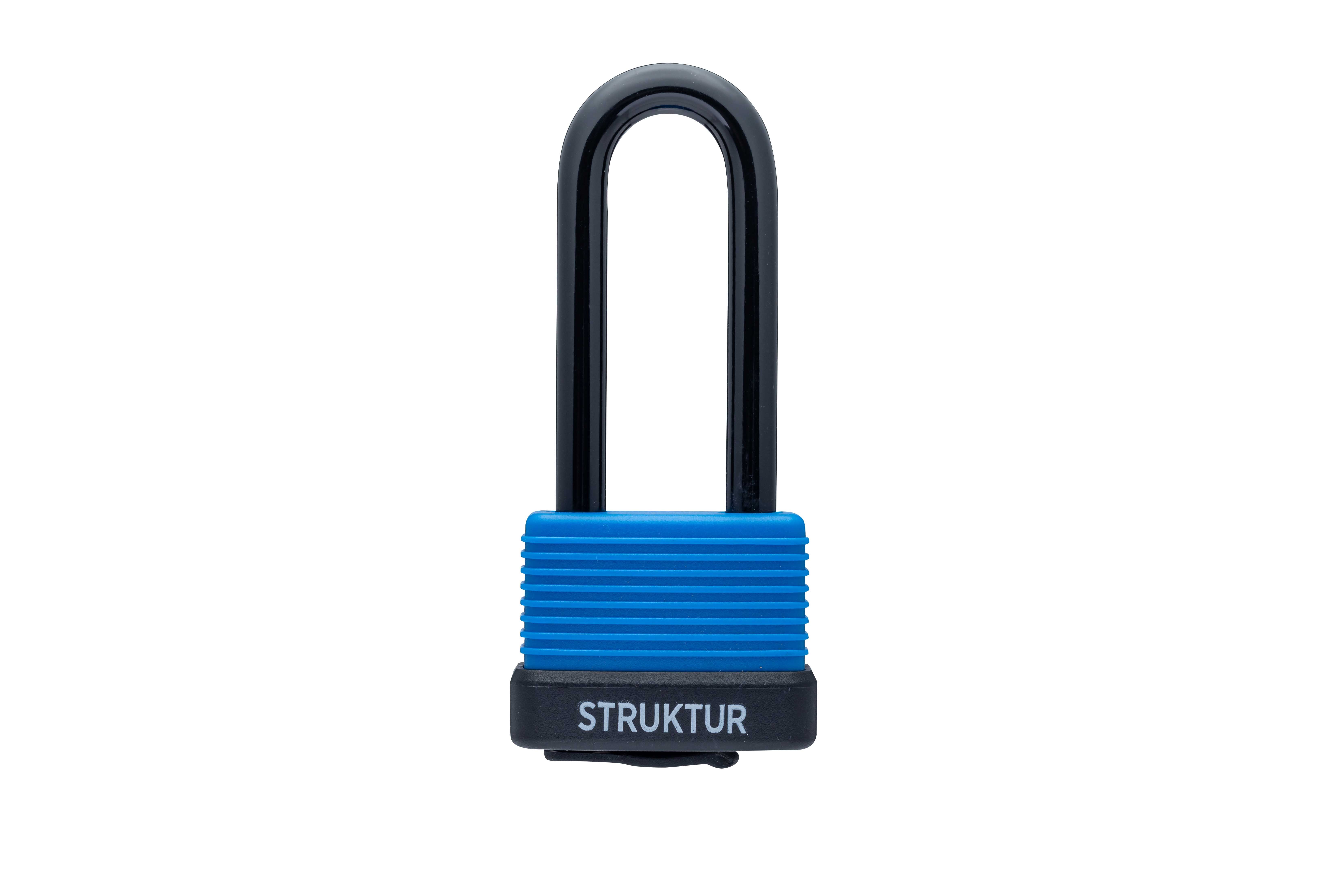 Hänglås struktur aluminium ps 40HB63 1 st