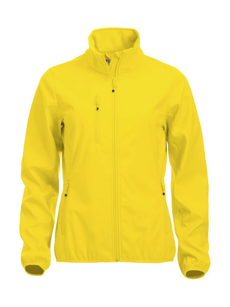 BASIC SOFTSHELL JACKA DAM CITRON M