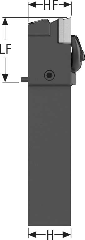 HÅLLARE DVJBR-12-3XJETI