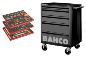 VERKTYGSVAGN BAHCO BASIC 158 DELAR