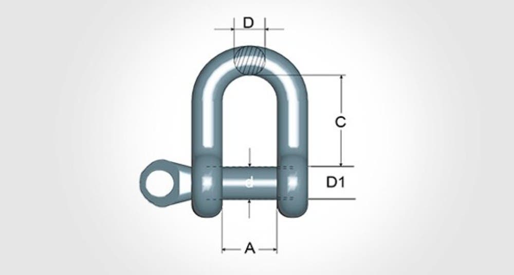 HANDELSSCHACKEL RAK 12MM