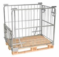 PALLCONTAINER 1000 MM ELFÖRZINKAD