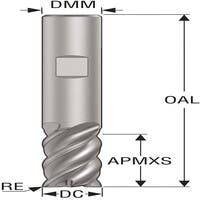 PINNFRÄS JHP751100D1R040.3Z4,H XT