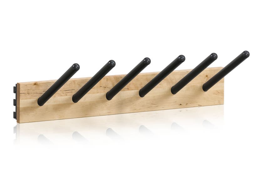 STÖVELLIST 600X100 MM 6 SVARTA KROKAR 2 SVARTA KONSOLER