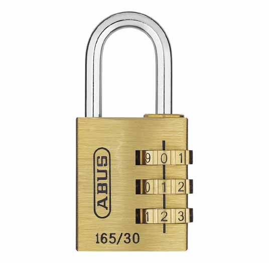 HÄNGLÅS ABUS 165/30 C KOMBINATIONSLÅS