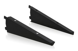 HYLLKONSOLER VINKLINGSBARA 400 MM SVART