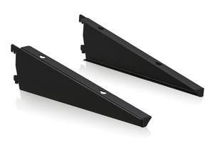 HYLLKONSOLER VINKLINGSBARA 400 MM SVART