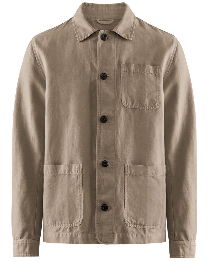 WALT LINEN OVERSKJORTA BEIGE S