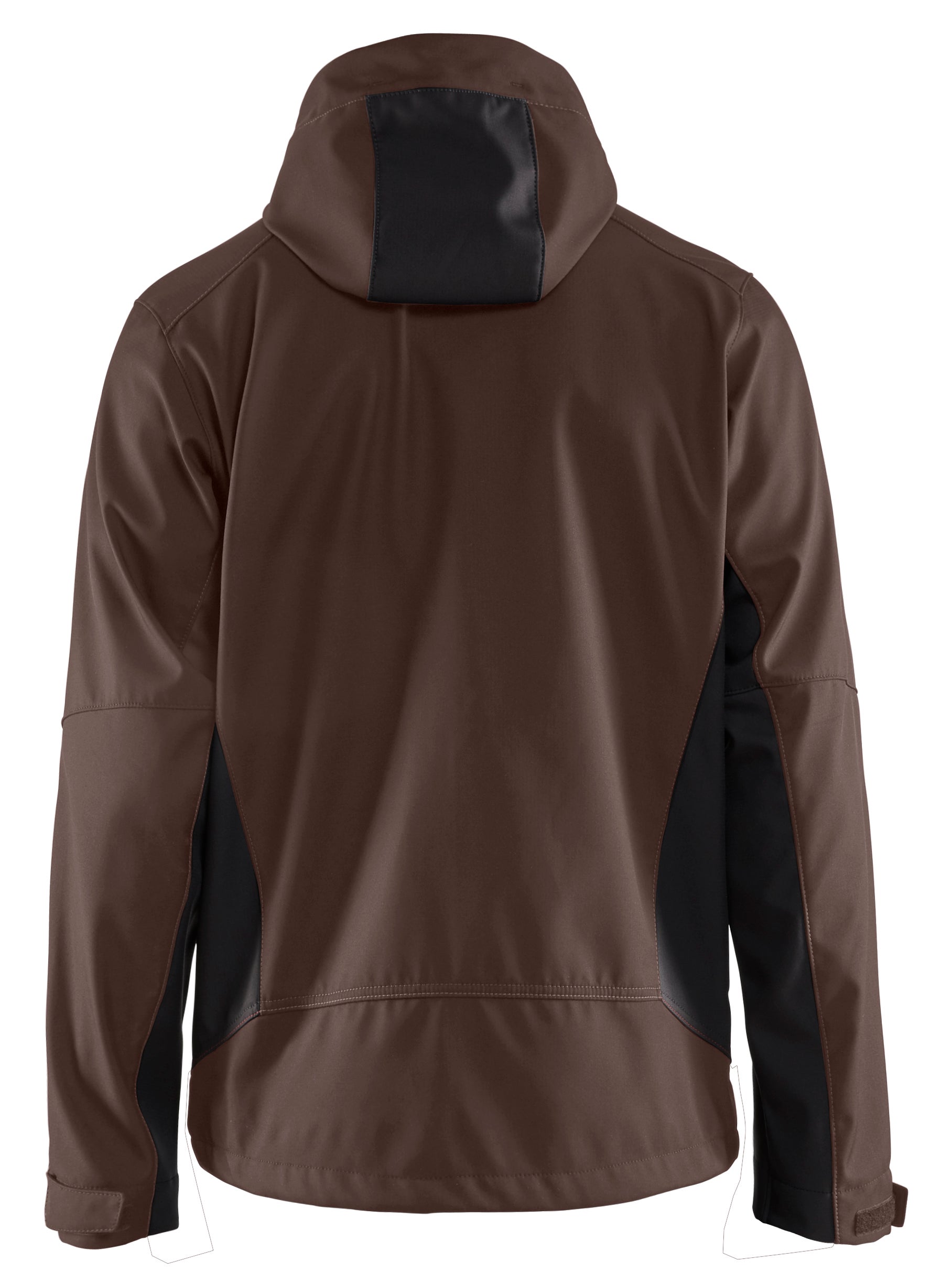 JACKA 47532516 BRUN/SVART S