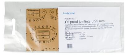 FIBERPACKNING 0,25MM 450X200MM