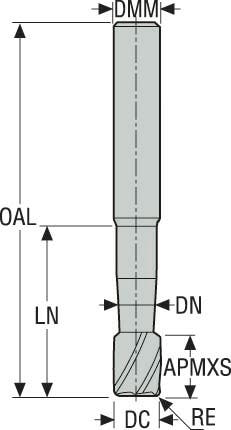 PINNFRÄS HM 440080-MEGA-T