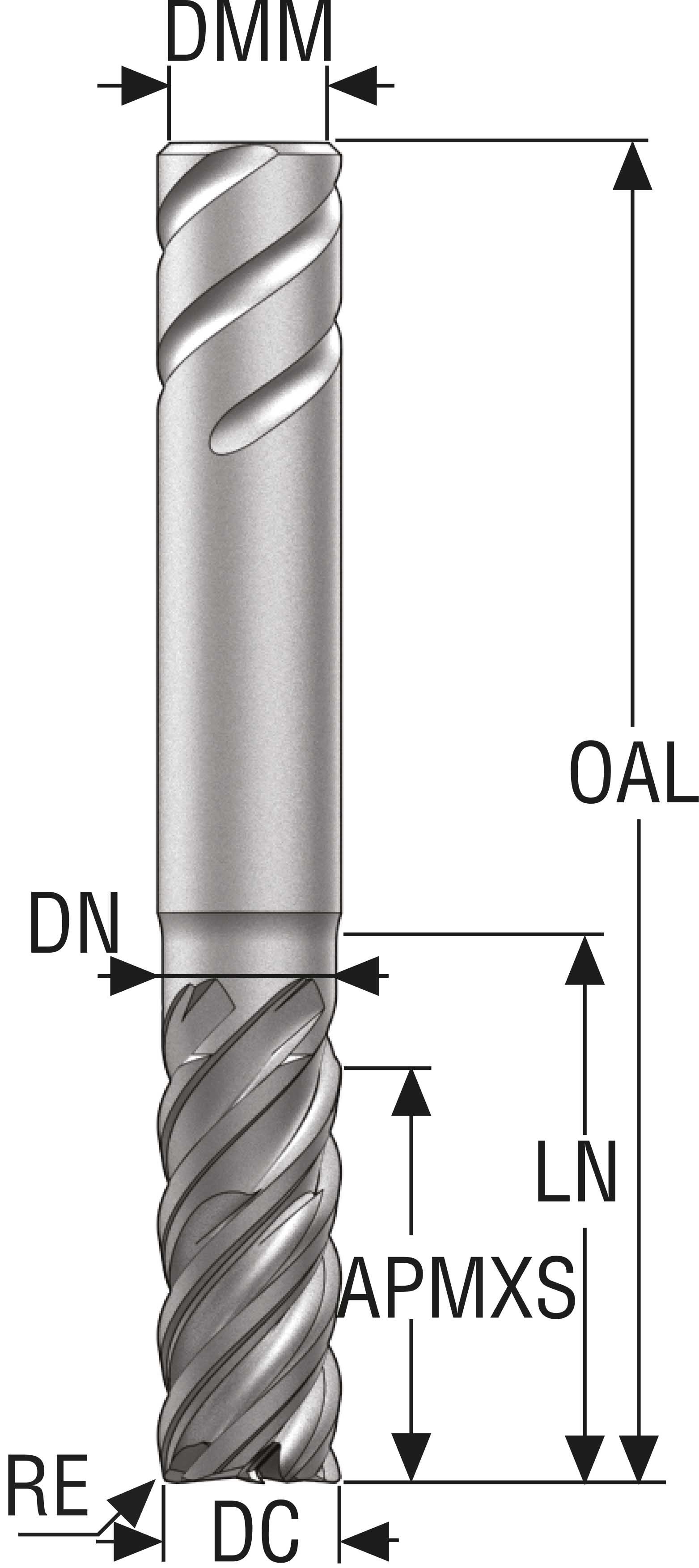 PINNFRÄS HM JS755080E3R050.9Z5 -HXT