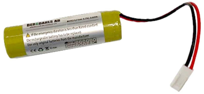 Batteri 3,7V 2,6AH li-ion