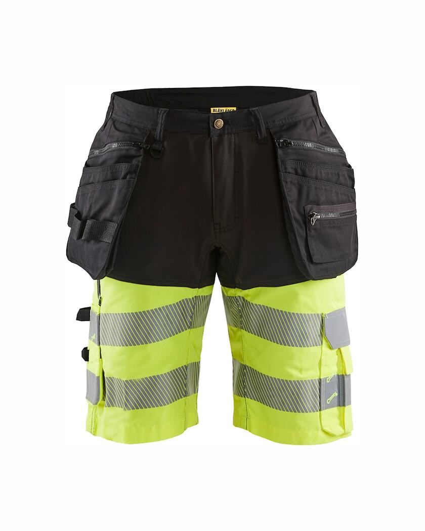 SHORTS 15961811 SVART/GUL 48