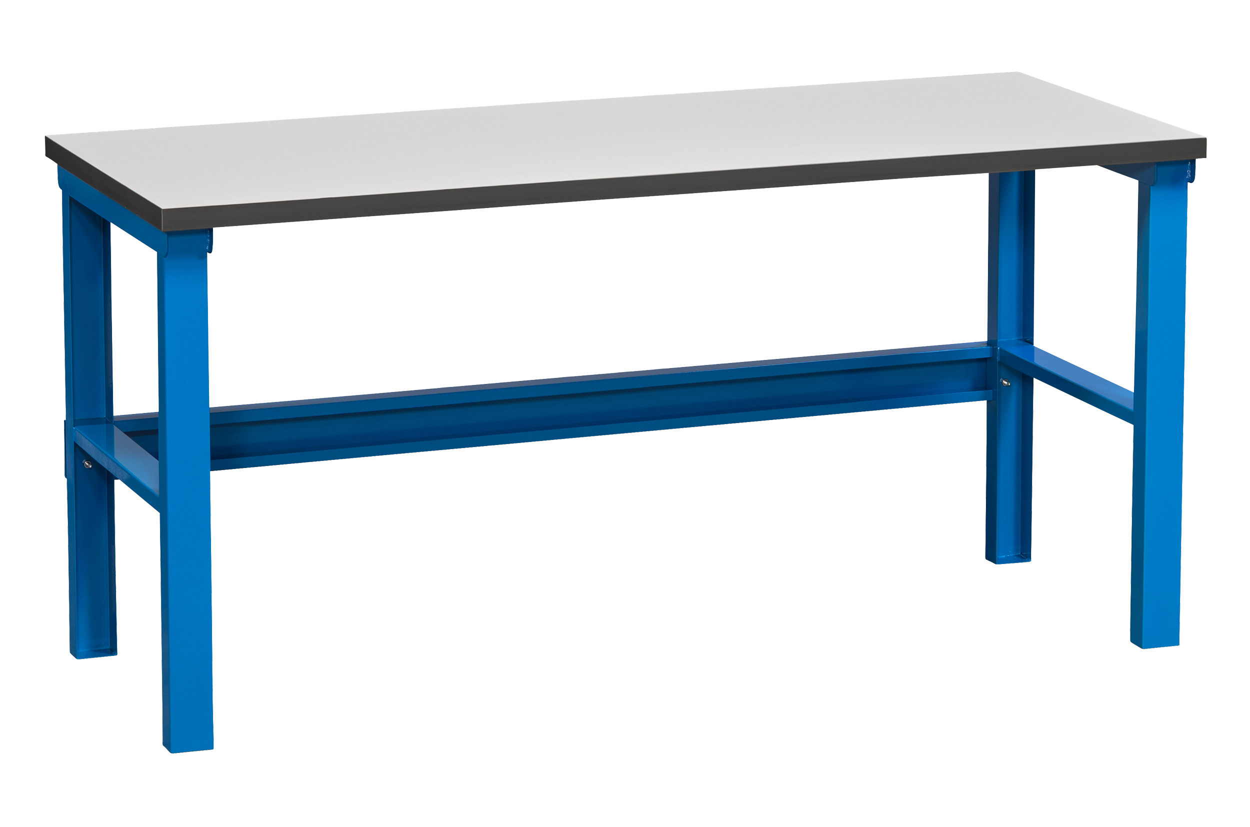 ARBETSBORD INKL. BORDSSKIVA GRÅ VINYL - 1200