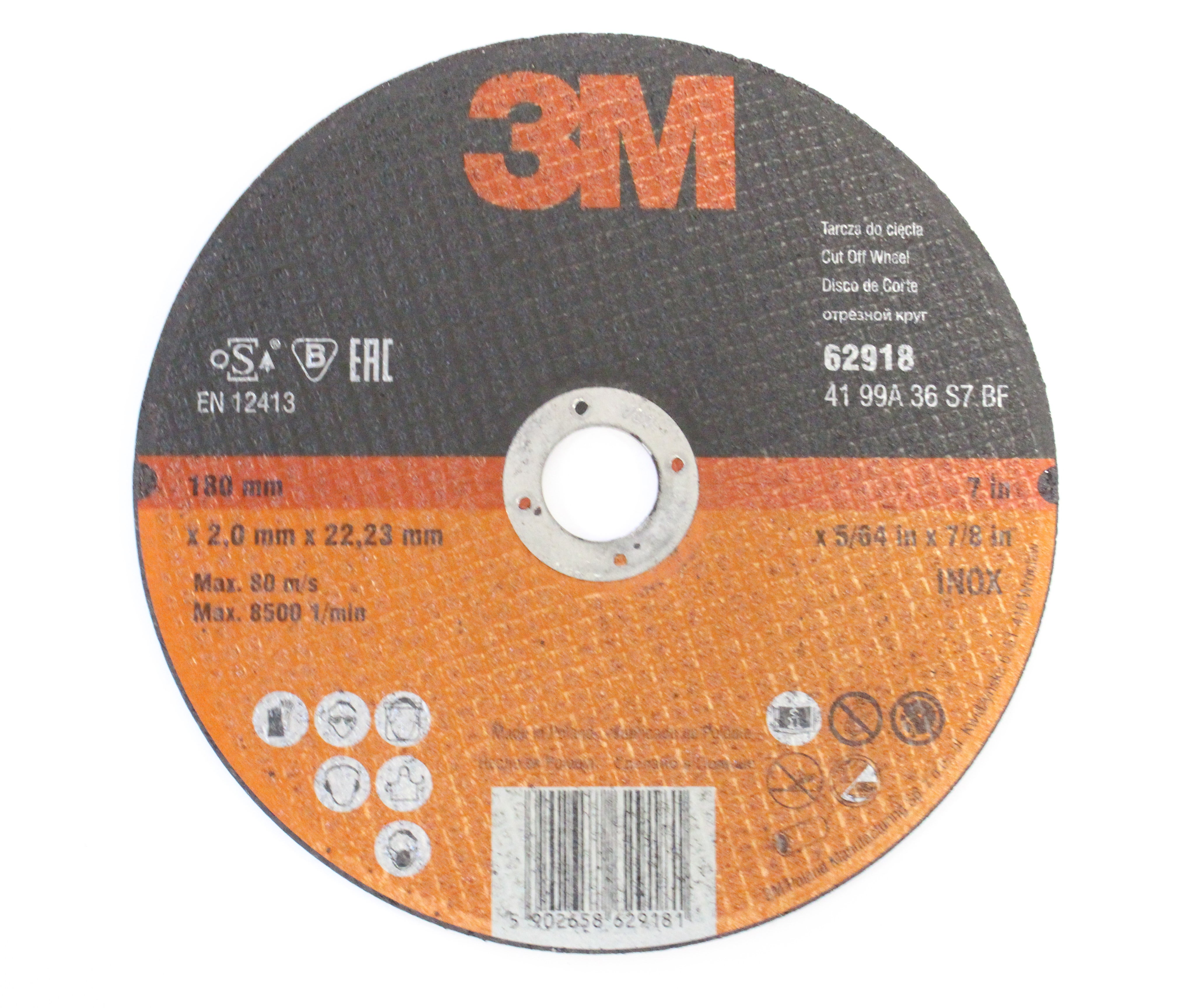 KAPSKIVA 3M 180X2MM 51797