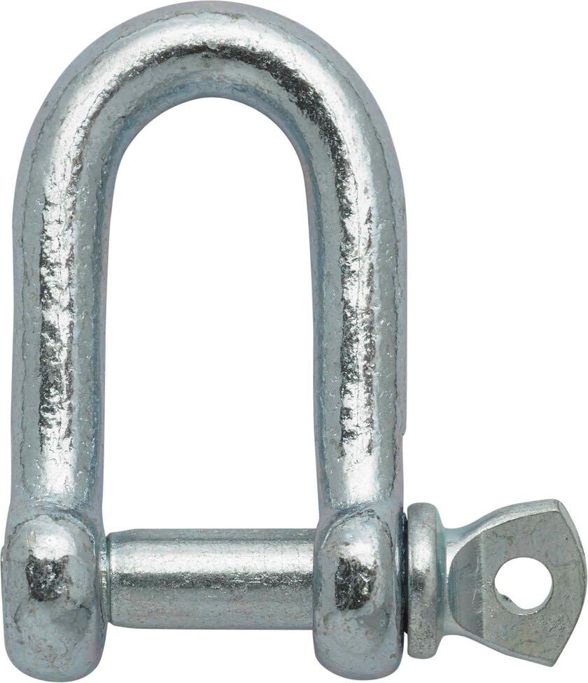 SCHACKEL RAK 10 MM ELFÖRZINKAD