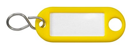 NYCKELBRICKA 55MM PLAST GUL