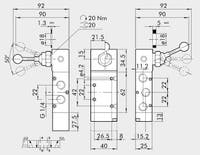 VENTIL MAV 36 LES 1/4 CC