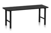 Sittbänk 1000 mm Svart Laminat