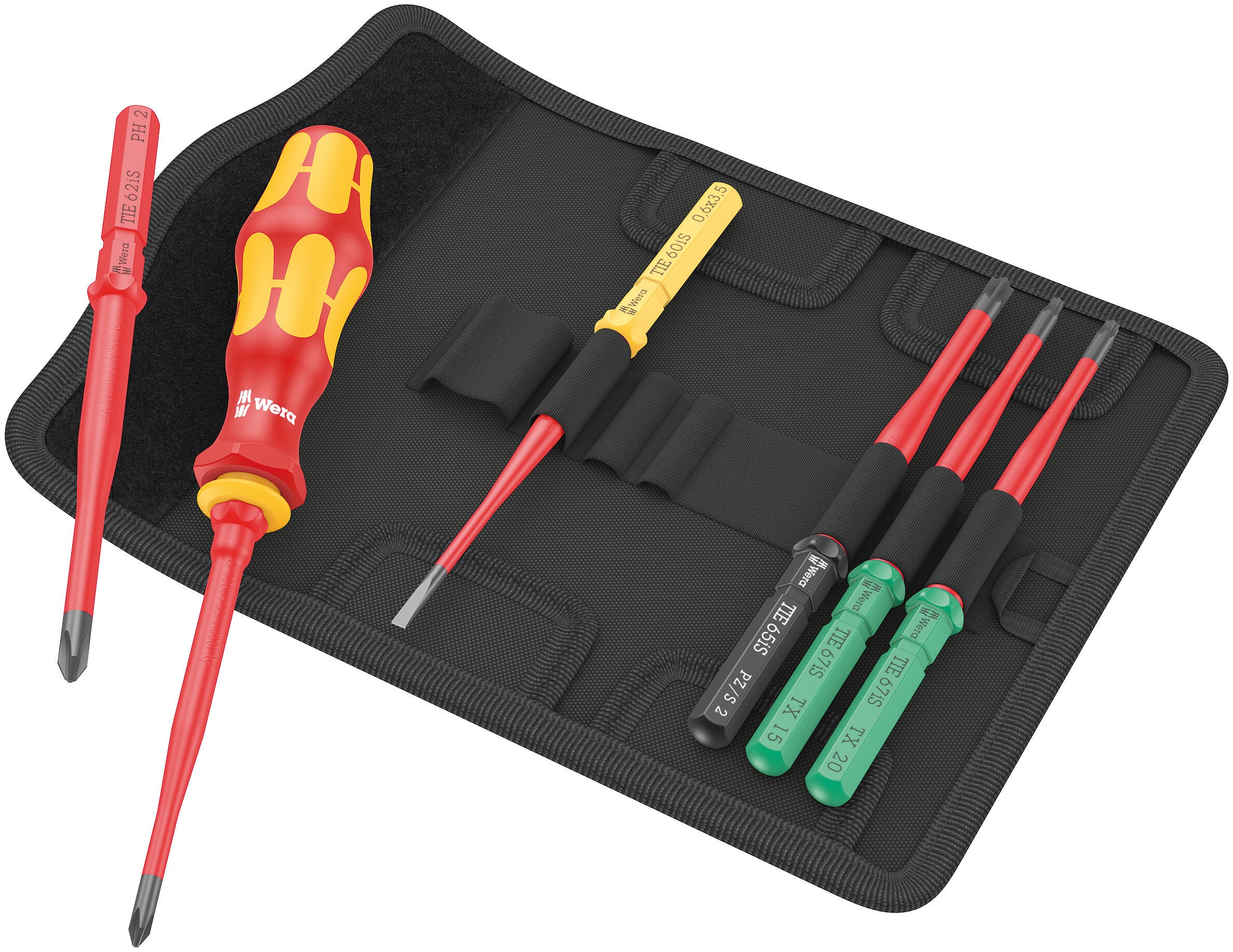 KRAFTFORM KOMPAKT VDE 7 EXTRA SMAL 1 TOOL FINDER, 7 DELAR