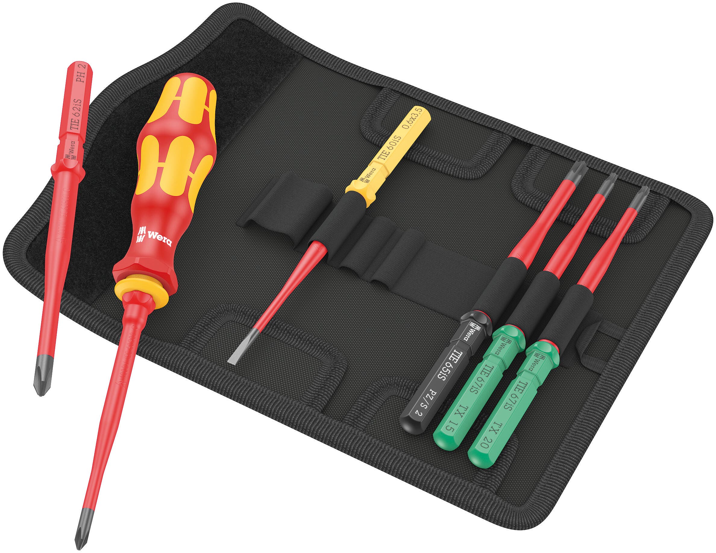 KRAFTFORM KOMPAKT VDE 7 EXTRA SMAL 1 TOOL FINDER, 7 DELAR