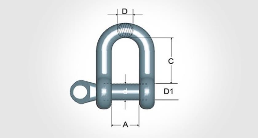 HANDELSSCHACKEL RAK 12MM