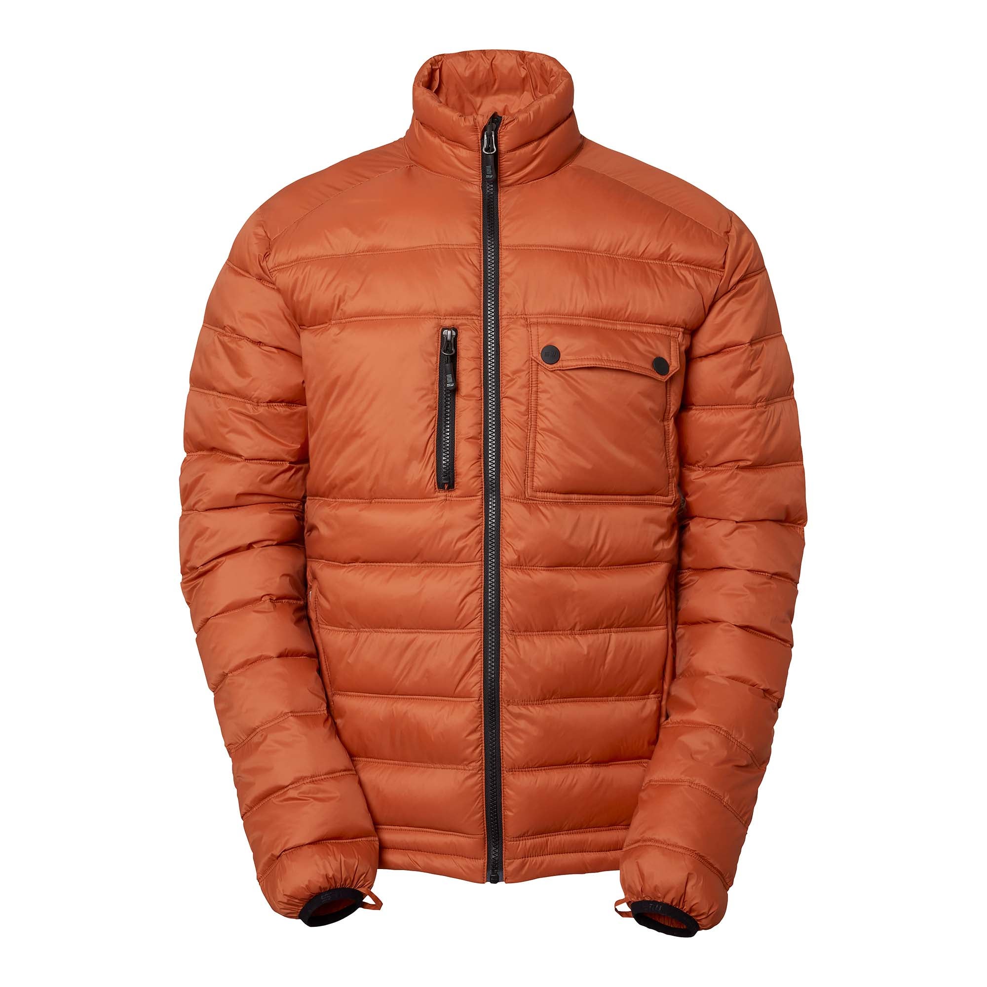 JACKA ALVE PAD RECY MÖRKORANGE XL