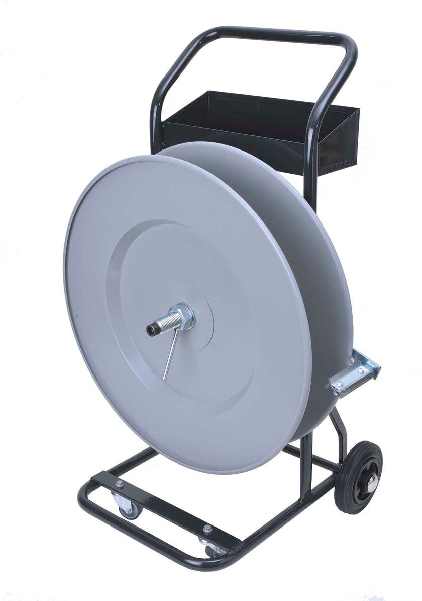 BANDAVRULL. STÅL/PLAST AR-406 406 MM MED HYLLA