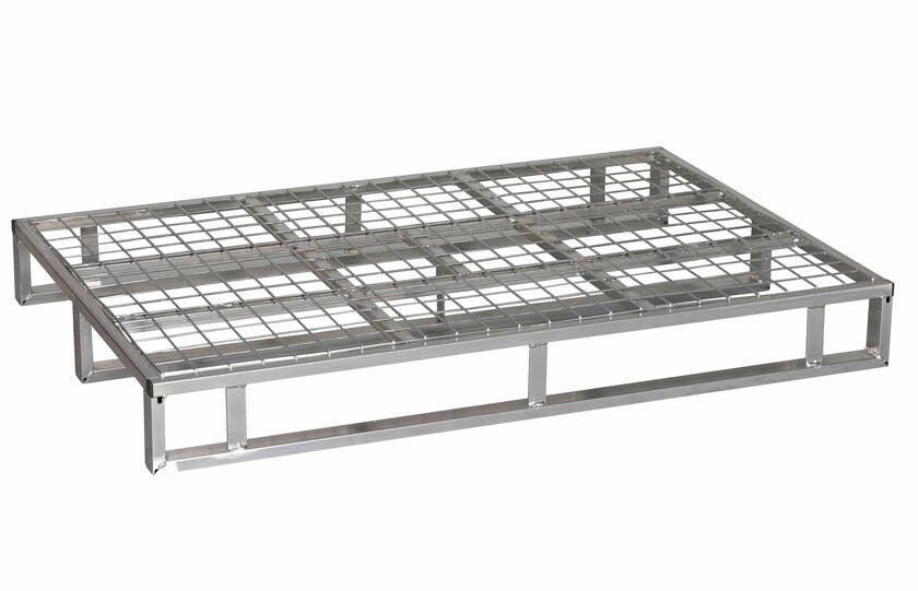 STÅLPALL MED NÄT 145 mm ELFÖRZINKAD