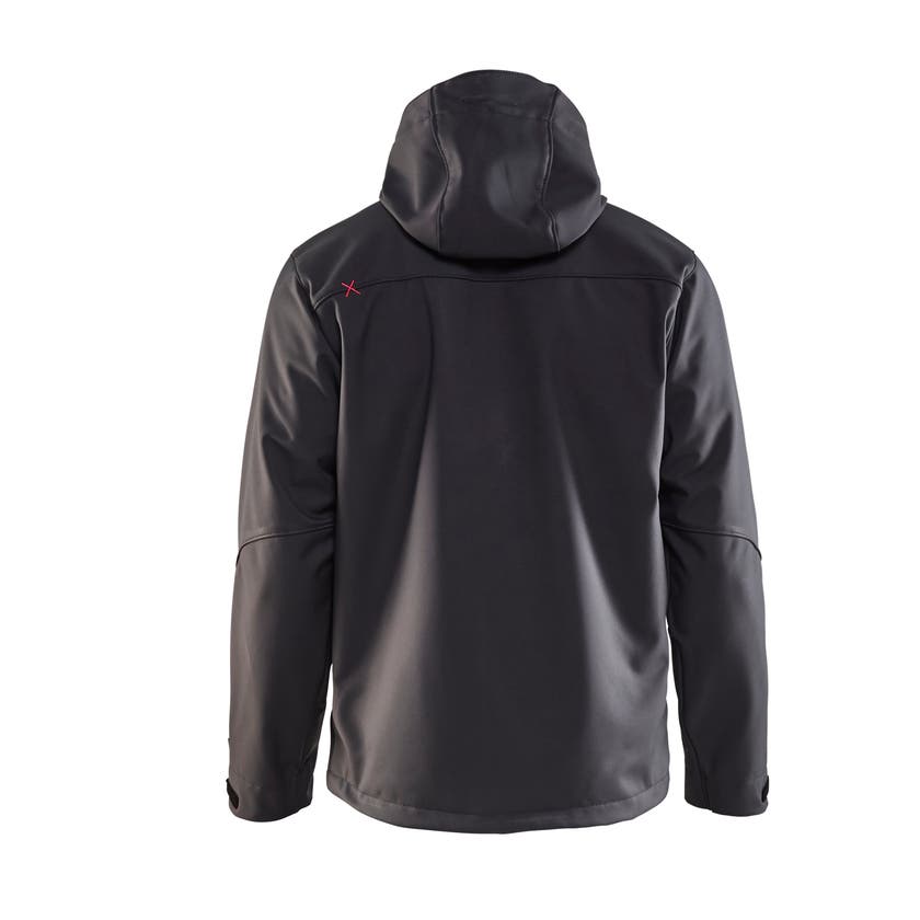 JACKA 49492517 SVART/RÖD XL