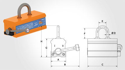 LIFTING MAGNET 150KG