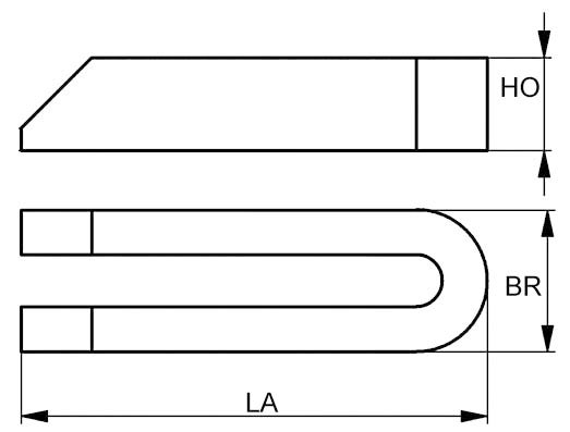 SPÄNNKLOVE 6315B-22X315