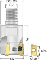 Fräs R217.69-1225.RE-XO16-2A