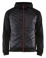 TRÖJA 34632526 SVART/RÖD XXL