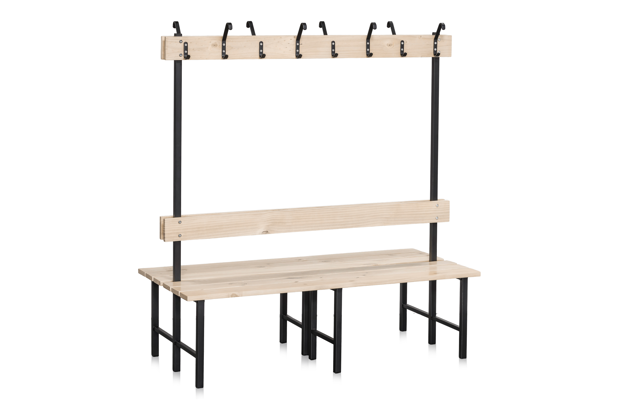 Sittbänk dubbelsektion 1500mm furu
