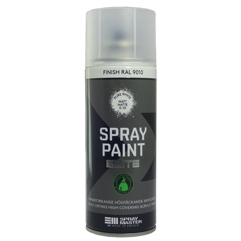 SPRAYFÄRG ELITE VIT MATT